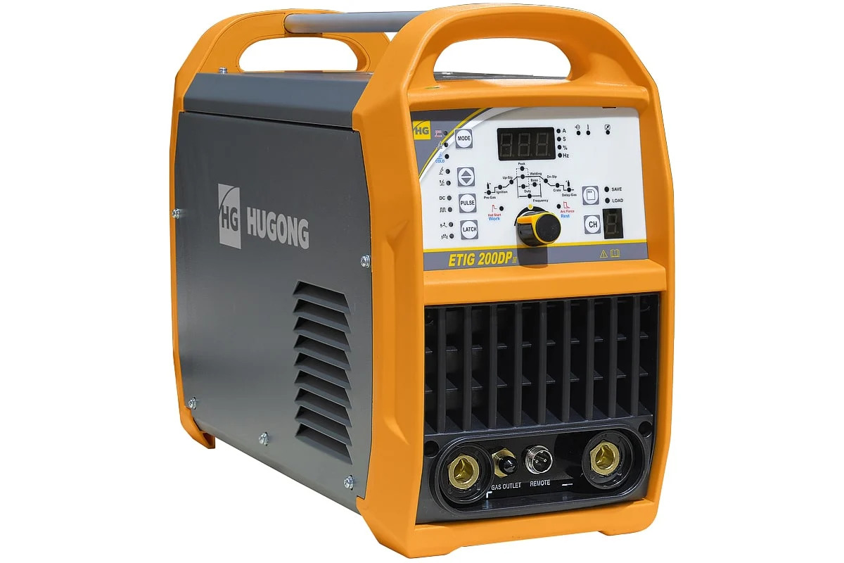 Обзор аппарата аргонодуговой сварки Hugong ETIG 200DP III