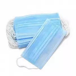 Маска медицинская трёхслойная, белая