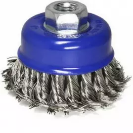 Щетка для УШМ 100 мм "чашка" витая Китай
