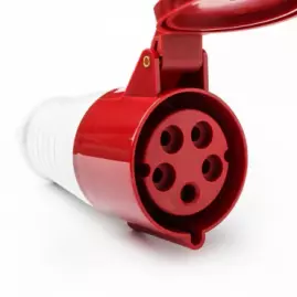 Розетка переносная 32А 380В. на 5 штек.