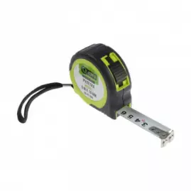 Рулетка MAGNET 5м х 19мм, двухкомпонентный корпус, магнит