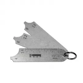 Шаблон сварщика  КЕДР УШС-2 с калибровкой