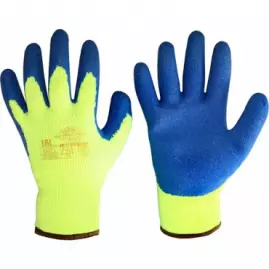 Перчатки акриловые двойные (зима)