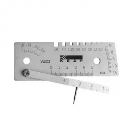 Шаблон сварщика  КЕДР УШС-3 с калибровкой