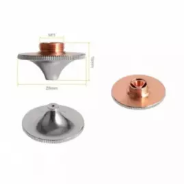 Сопло двойное хромированное HS 1,6 мм HS28-15-16-D