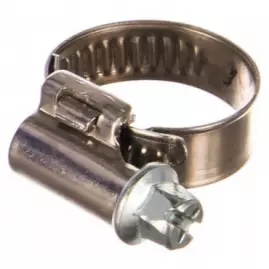 Хомут червячный обжимной 8-12