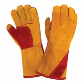 Краги Siberia Т12-11-ru, спилок КРС/хлопок, лен, швы Kevlar