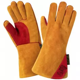 Краги Siberia Т92-11-ru, спилок КРС/хлопок, лен, швы Kevlar