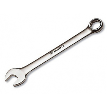 Ключ комбинированный 19мм. матовый хром Матрикс. Фото 1