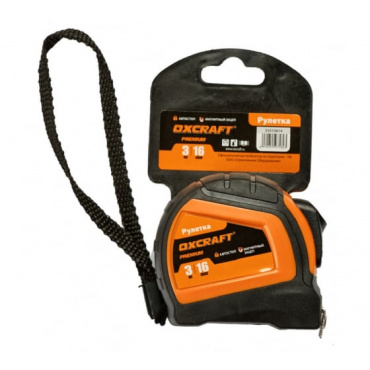 Рулетка 3m х 16mm Premium OXCRAFT. Фото 1