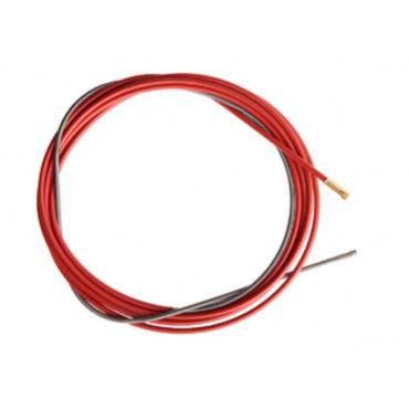 канал направляющий стальной  красный 3м. Фото 1