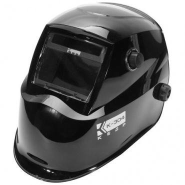 Маска сварщика КЕДР К-304, черная. Фото 1