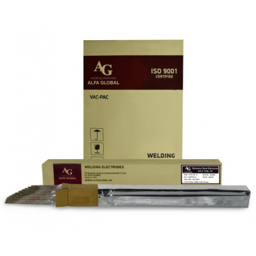 Электроды сварочные AG E-46 PREMIUM d=2,5*350 5 кг. Фото 1