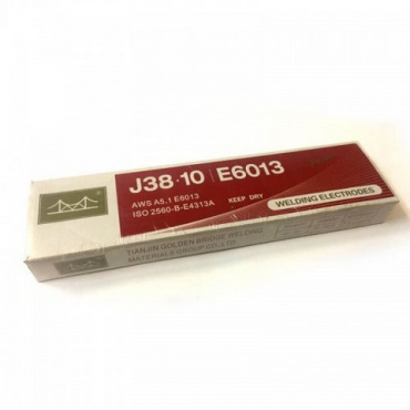 Электрод рутиловый J38.10E6013 (ОК 46.00) д.2,5мм  5 кг Золотой мост. Фото 1