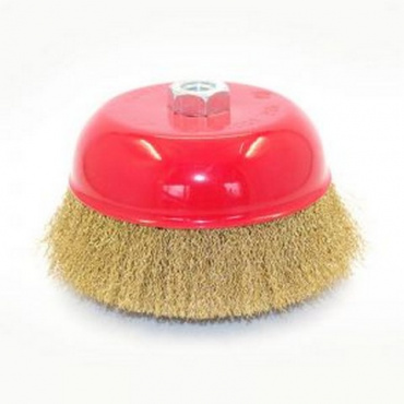 Щетка для УШМ 125 мм "чашка". Фото 1