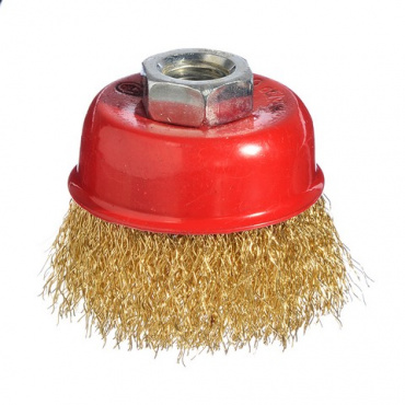 Щетка для УШМ 65 мм "чашка". Фото 1