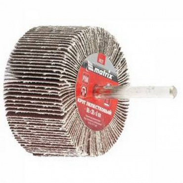 Круг лепестковый для дрели Р80, 20х20х6мм Матрикс. Фото 1