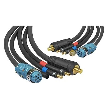 К-т соединительных кабелей для п/а КЕДР AlphaMIG-350S Plus +AlphaWF-1/AlphaWF-2 (5м) сух. Фото 1