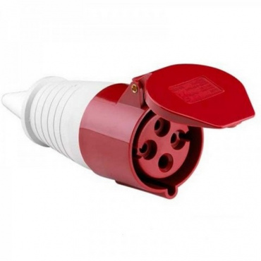 Розетка переносная 16А 380В. на 4 штек.. Фото 1