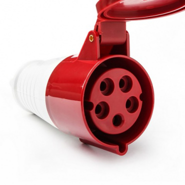 Розетка переносная 32А 380В. на 5 штек.. Фото 1