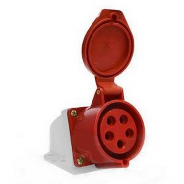 Розетка стацион. 32 А 380В. на 5 штек.. Фото 1