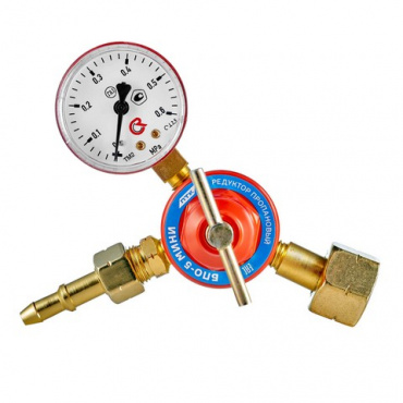 Редуктор пропановый БПО-5 мини "ОЛИМП". Фото 2