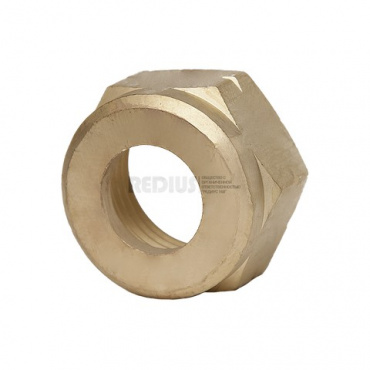 Гайка 27накидная левая. Фото 1