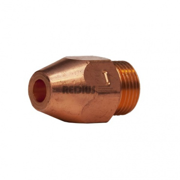 Мундштук наружный №1 к резаку РЗП/ Р2А Н редиус. Фото 1