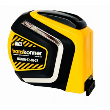 Рулетка HK2010-02-5-27 Hanskonner (5x27, автостоп,противоударный обрезин.корпус,СУПЕРМОЩ.МАГНИТ). Фото 1