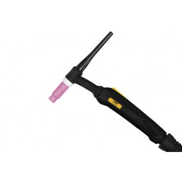 Горелка аргоновая КЕДР TIG-26 PRIME 4,0м (1 кнопка, для КЕДР UltraTIG, кабель/газ G3/8, 2-pin мал.). Фото 1