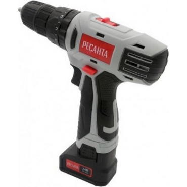 Дрель-шуруповерт аккумуляторная ДА-24-2ЛК-У Ресанта. Фото 1