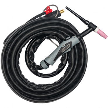 Горелка аргоновая КЕДР TIG-26FX EXPERT (MultiTIG, 12 pin, 3 кн., газ б/с, головка гибк., 3,6 м). Фото 2