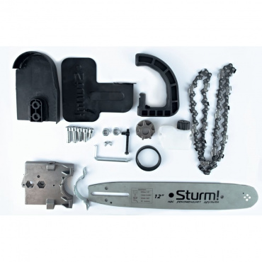 Насадка цепная пила на УШМ 12"-3/8-1,3-45зв. Sturm AGCS12-01. Фото 1