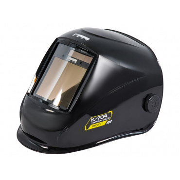 Маска сварщика   КЕДР (В РАЗОБР.ВИДЕ) "К-704 natural color EXPERT", черная. Фото 1