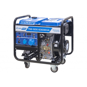 Дизельный генератор TSS SDG 6000EHA. Фото 2