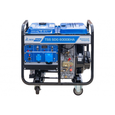 Дизельный генератор TSS SDG 6000EHA. Фото 3