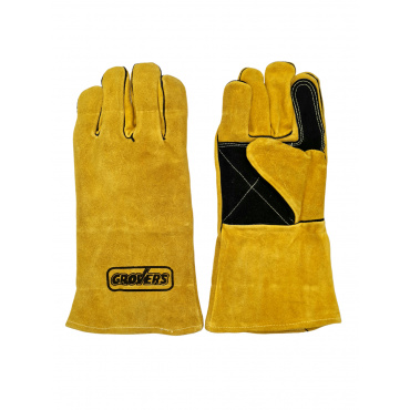 Краги спилковые Grovers S-50-YBD, желтые. Фото 1