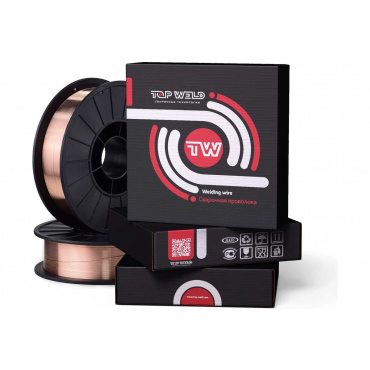 Сварочная проволока СВО8Г2С ф 2,0 15 кг. Top Weld. Фото 1