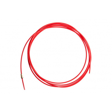 Канал направляющий тефлоновый д.1,0-1,2мм(3,5м/красный)Оберон. Фото 1