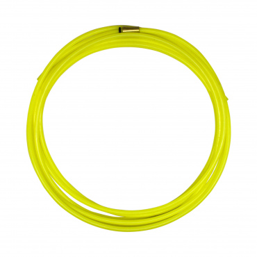 Канал направляющий тефлоновый д.1,2-1,6 мм(3,5м/желтый)Оберон. Фото 1