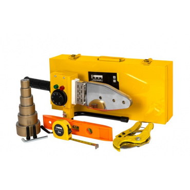 Аппарат для сварки пластиковых труб КЕДР СП-1700 PRIME в кейсе (220В, 0-300 C°, полный набор). Фото 1