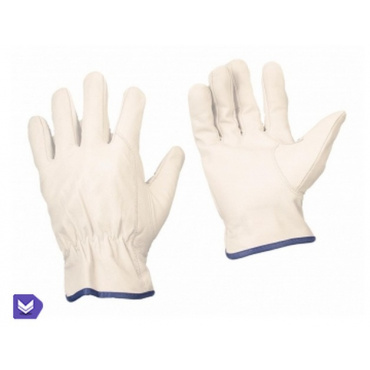 Перчатки кожанные бел.. Фото 1