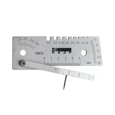 Шаблон сварщика  КЕДР УШС-3 с калибровкой. Фото 1