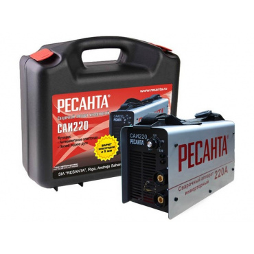 Сварочный аппарат РЕСАНТА САИ-220 в кейсе. Фото 1