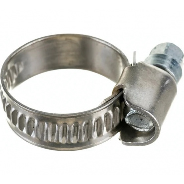 Хомут червячный обжимной 12-22. Фото 1