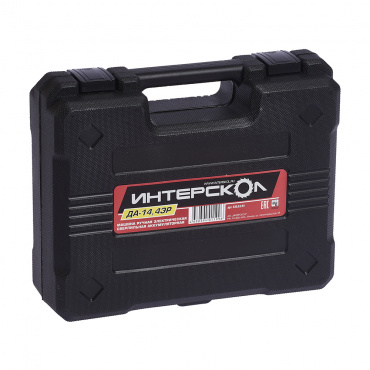 Дрель акк. ИНТЕРСКОЛ ДА-14,4ЭР 14.4V  ( Li-ion 14,4V,2 акб.,2.0Ач) АПИ. Фото 3