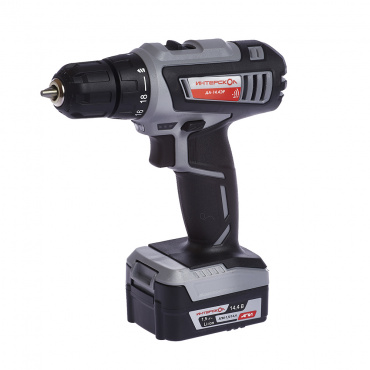 Дрель акк. ИНТЕРСКОЛ ДА-14,4ЭР 14.4V ( Li-ion 14,4V,2 акб.,1,5Ач,32/17 Нм). Фото 3