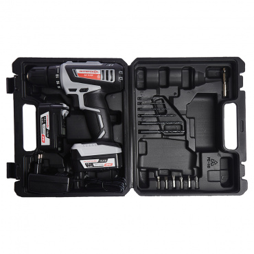 Дрель акк. ИНТЕРСКОЛ ДА-14,4ЭР 14.4V ( Li-ion 14,4V,2 акб.,1,5Ач,32/17 Нм). Фото 5