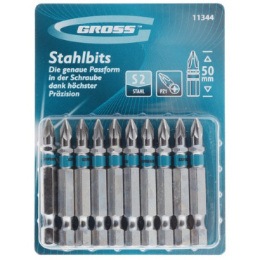 Набор бит PZ1*50 Gross. Фото 1