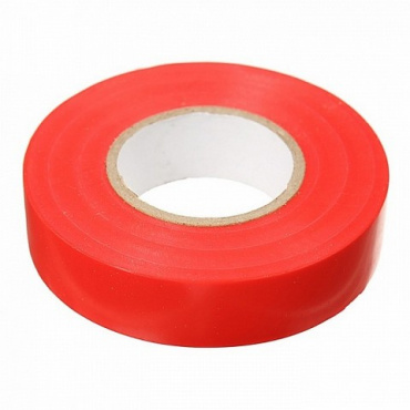 Изолента ПВХ красная. Фото 1
